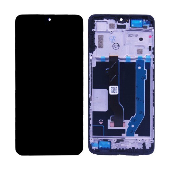 Touch+Display con Frame TCL 30/TCL 30+/T676 Negro Touch+Display con Frame TCL 30/TCL 30+/T676 Negro